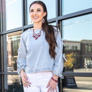 Paparazzi Mediterranean Mystery Red Necklace/Bracelet/Ring/Earring Matching Set